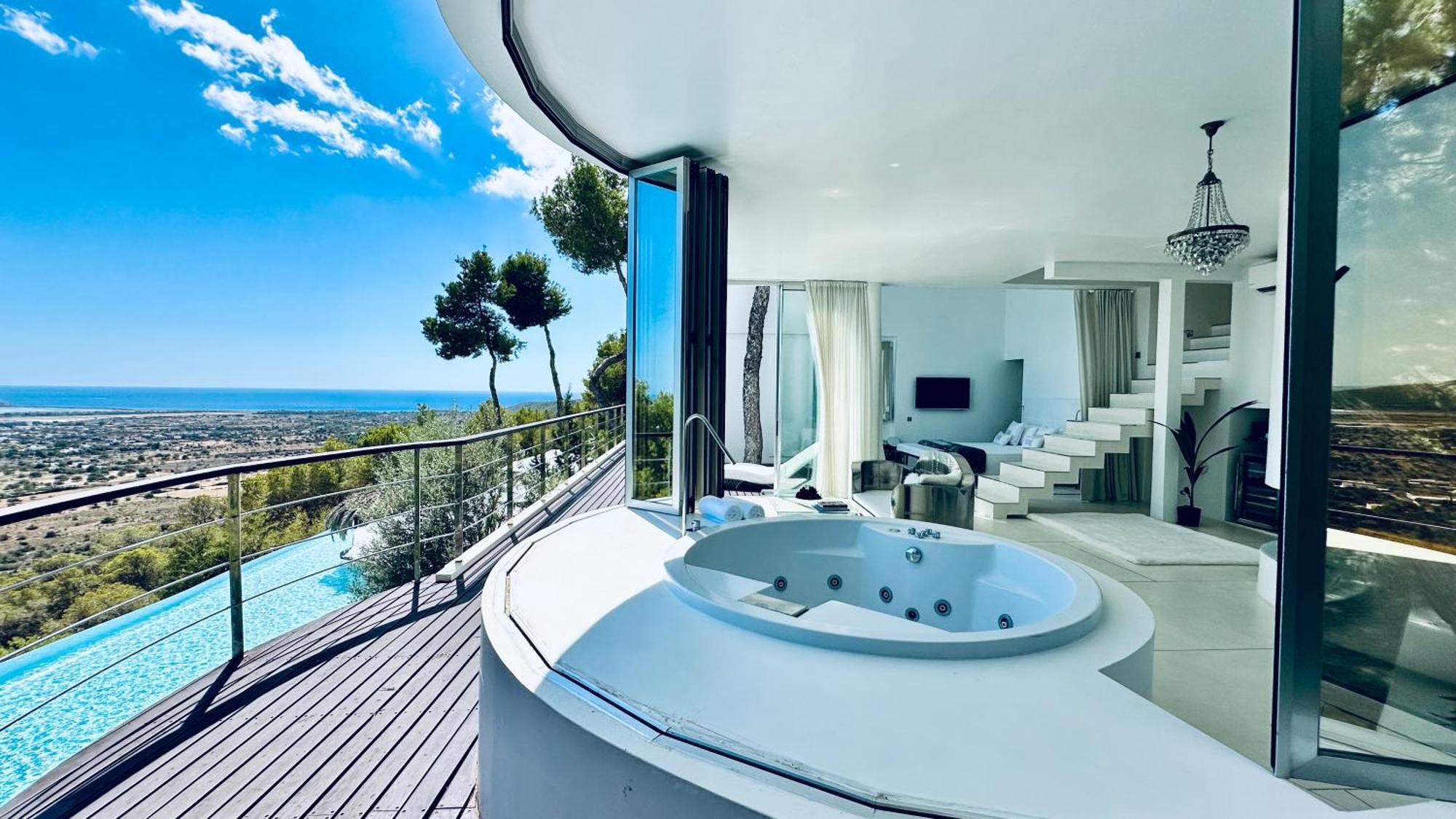 Villa Roca Ibiza - Un Paraiso Premium A Solo 10 Minutos De La Ciudad De Ibiza Y De Las Playas Cala Jondal Y Salinas Sant Jordi de ses Salines Exteriör bild